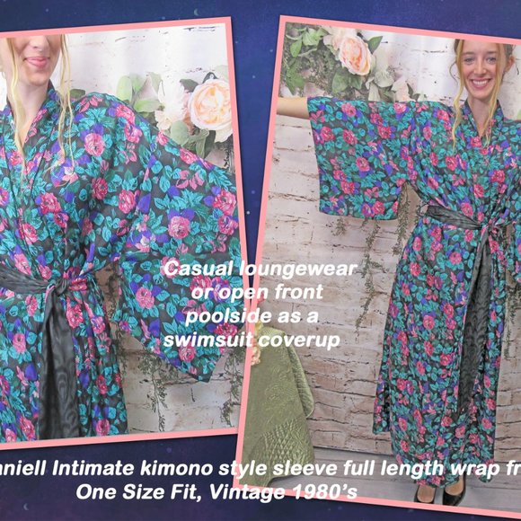 Floral Women's Robe - Picture 12 of 12